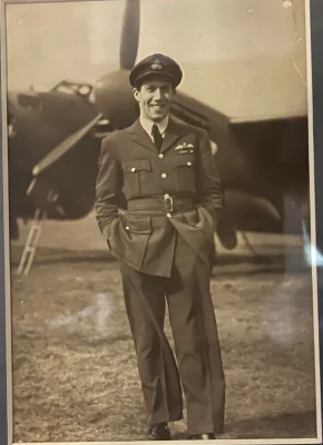 JMW Briggs Photograph in RAF uniform